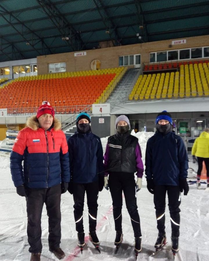 Кайбицкие конькобежцы признаны лучшими в сборной Татарстана