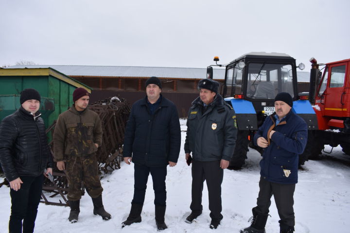 Комиссия Минсельхозпрода РТ оценила ремонт техники в машинно-тракторных парках Кайбицкого района