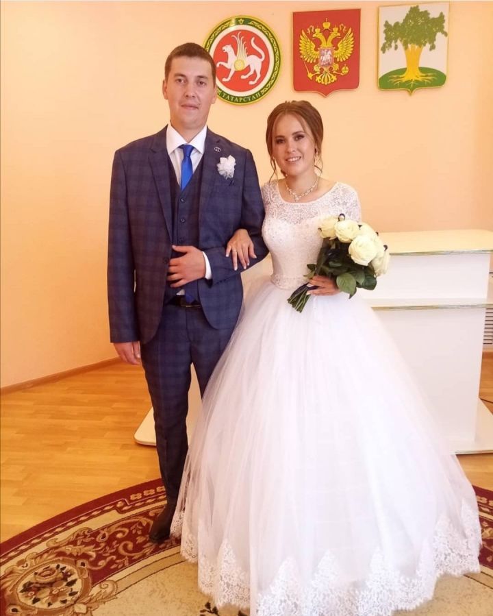 В Кайбицком районе в День России молодожены зарегистрировали свой брак