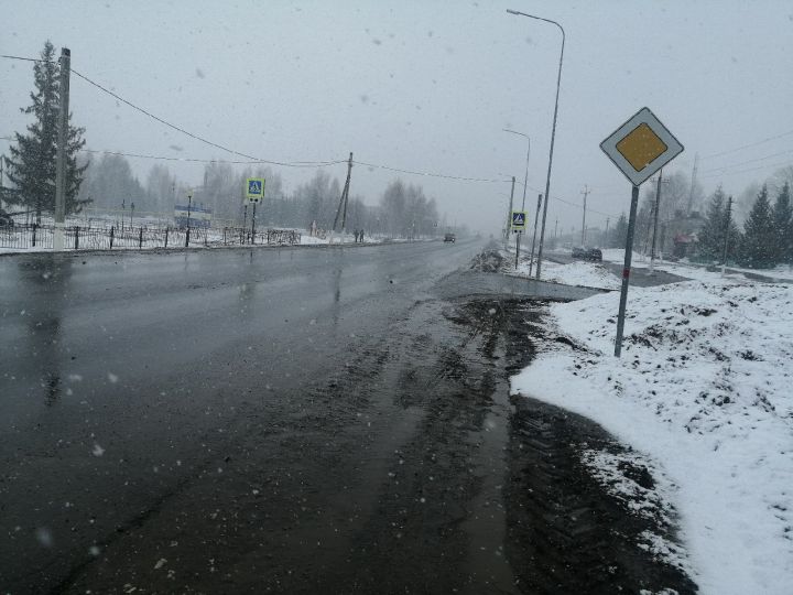 В начале следующей недели в Татарстане ожидаются снегопад и метели