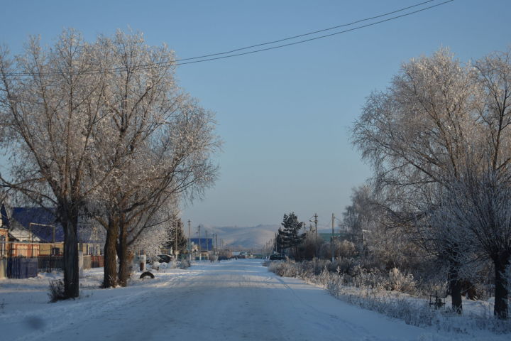 В Татарстане в выходные дни температура воздуха понизится до -28 градусов