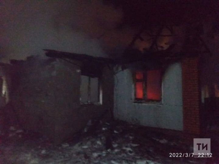 Мать и сын погибли при пожаре в частном доме в Татарстане