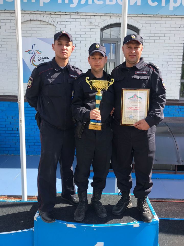 Команда кайбицкой полиции заняла первое место в чемпионате МВД Татарстана