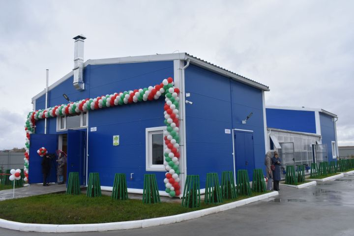 А Кайбицах в строй введено биологическое очистное сооружение