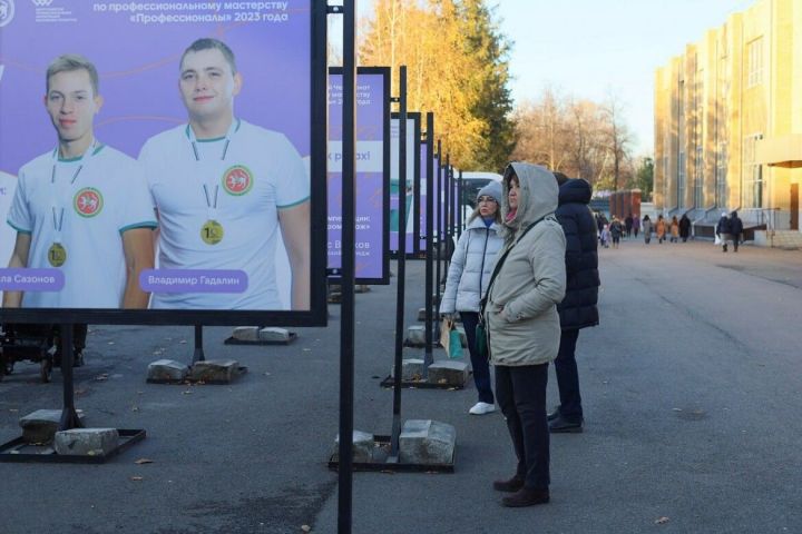 В казанском парке Горького открылась выставка движения «Профессионалы»