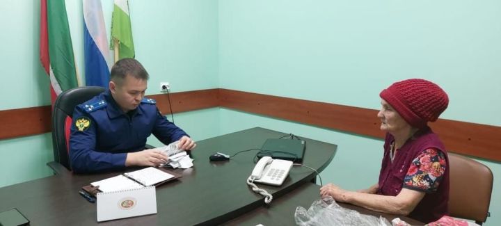 Прокурор Кайбицкого района провел прием граждан