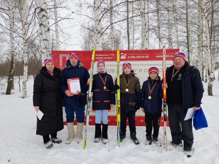 В Кайбицах состоялись лыжные гонки среди школьников
