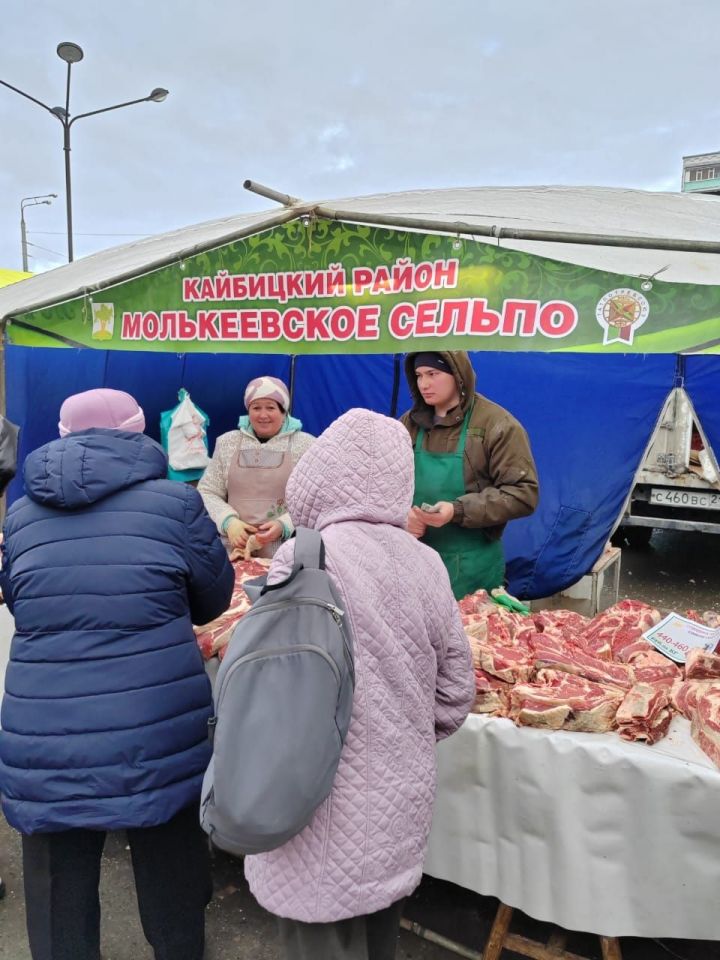 Кайбичане  участвуют в первой весенней ярмарке в Казани