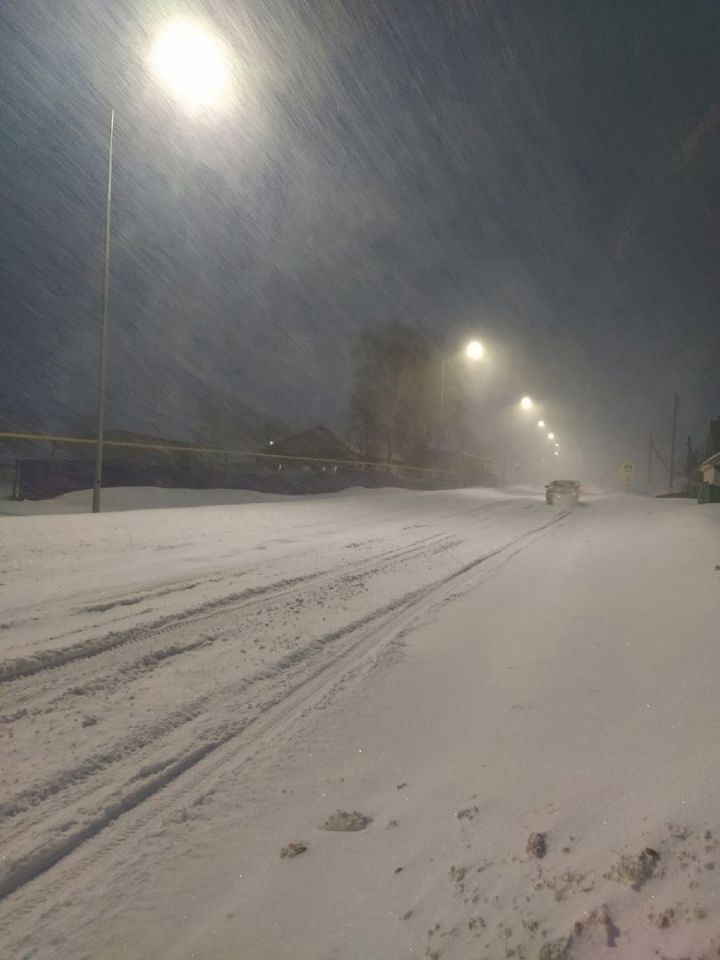 Синоптики прогнозируют метели с мокрым снегом в Татарстане