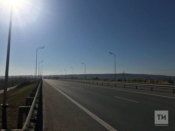 На участках трассы М7 в трех районах Татарстана ограничили скорость до 50 км/ч
