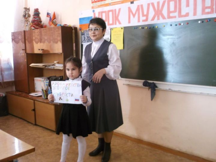 Ученица Кулангинской школы рассказывает о своем любимом учителе