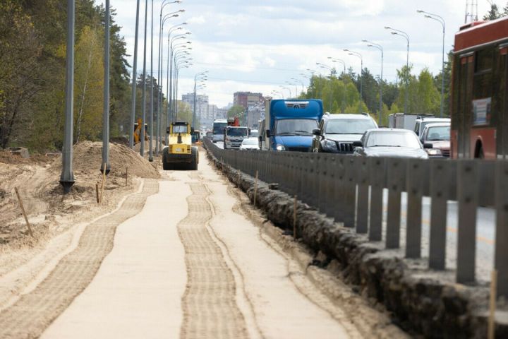 До конца года ограничат проезд в Казани на Горьковском шоссе