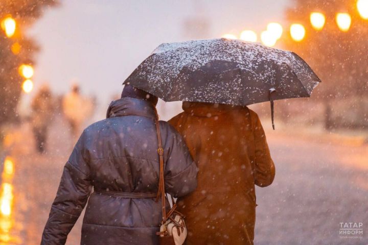 В Татарстане ожидаются снег, гололедица и до −6 градусов