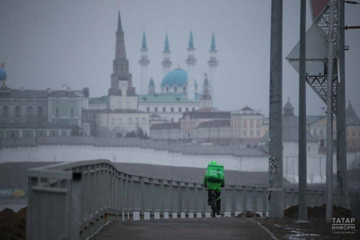 В Татарстане ожидаются порывистый ветер, мокрый снег и до +4 градусов