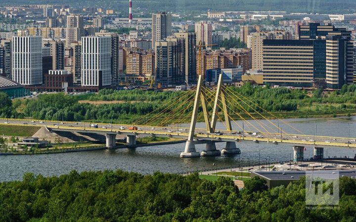 В Казани открылась парковка под мостом Миллениум