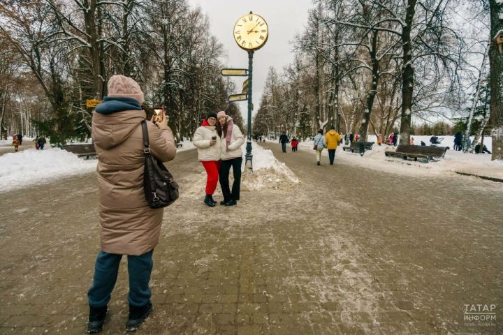 В Татарстане температура поднимется до -1 градуса