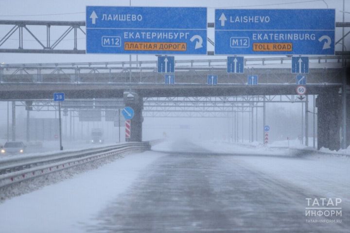 Трафик на М12 от Москвы до Казани в новогодние праздники вырос вдвое