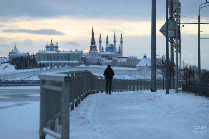 Небольшой снег и гололедица ожидаются в Татарстане, местами возможна метель
