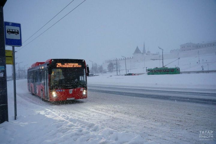 Вечером в Татарстане вновь ожидаются метели с ухудшением видимости и сильный ветер