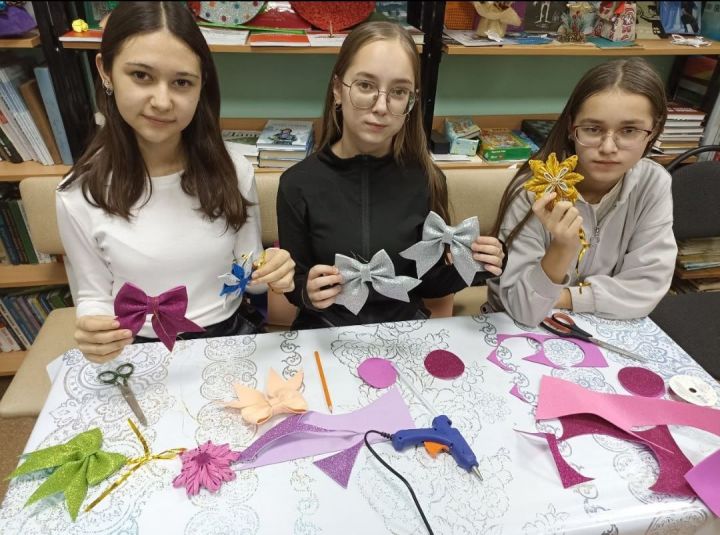 В Берлибашской сельской библиотеке царила предновогодняя магия!