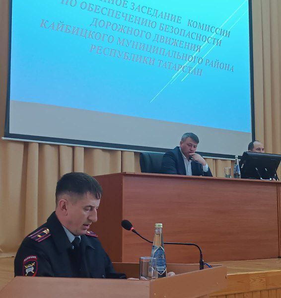 Начальник ОГИБДД Кайбицкого района доложил об обстановке на дорогах