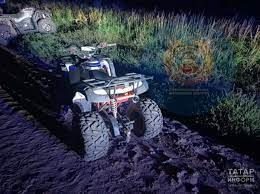 Казанский подросток на квадроцикле пытался уйти от автоинспекторов, но попал в ДТП