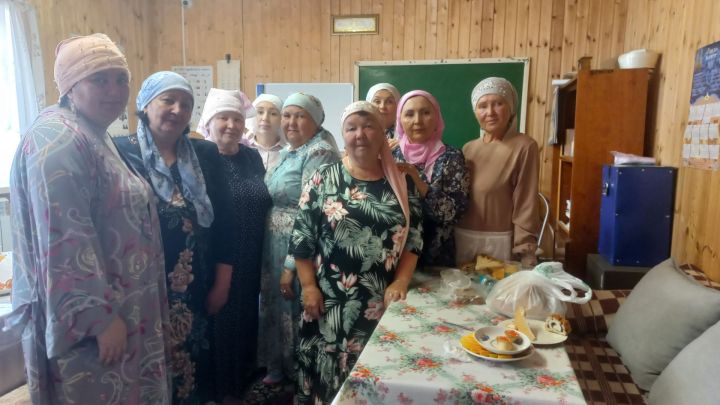 Бортас авылы мәчетендә Корбан ашы узды