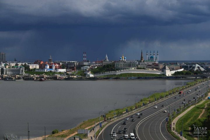 В Татарстане 2 июля ожидаются дожди и грозы с порывистым ветром