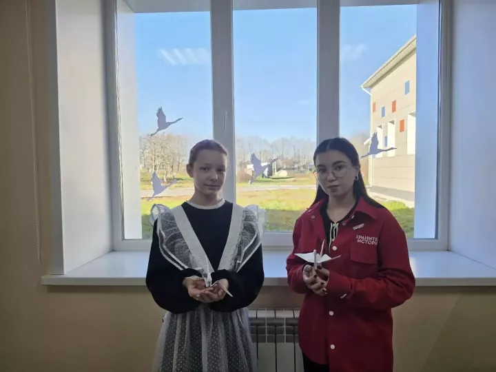 Память в граните и стихах: День Белых Журавлей в Старотябердинской школе