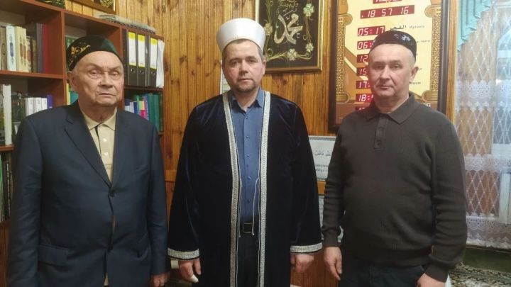В мечети села Большие Кайбицы состоялся благотворительный ифтар