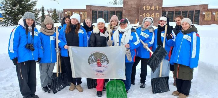 Студенческий «Снежный десант» прибыл в Кайбицы