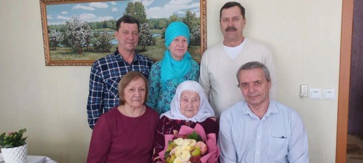 Матери-героине из Старых Чечкаб исполнилось 98 лет