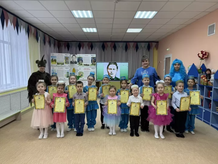 Кайбычның «Милләшкәй» балалар бакчасында Габдулла Тукайның 140 еллыгын билгеләп үттеләр