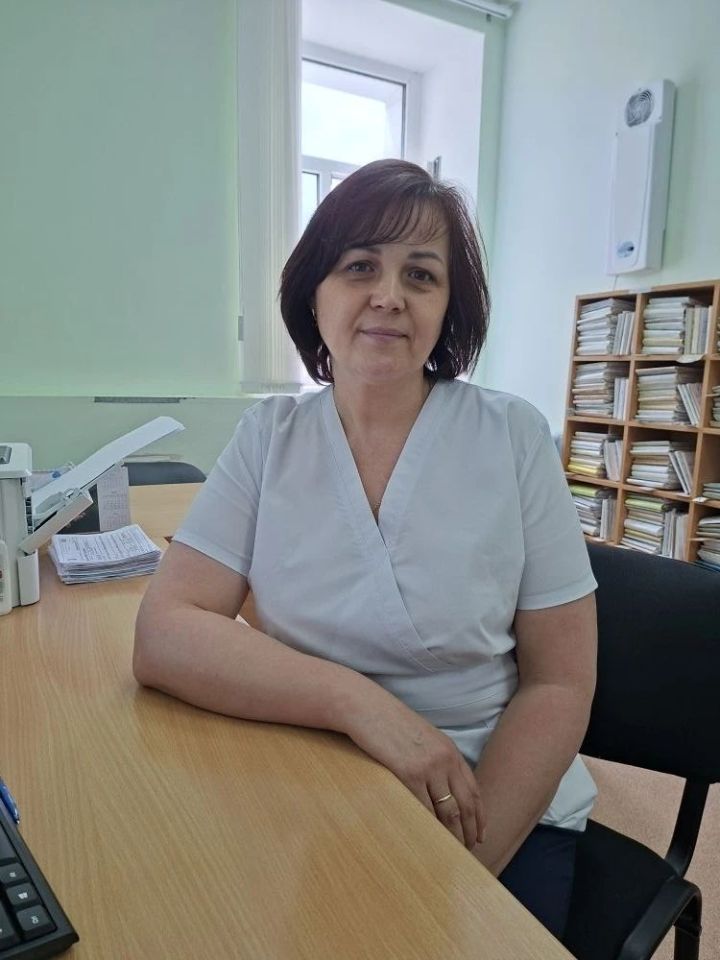 Кайбыч больницасында эшләүче шәфкать туташы - үз эшенең остасы